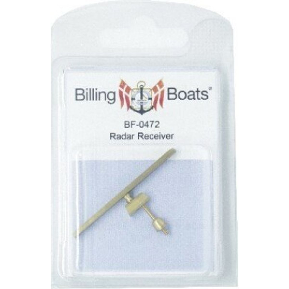 Billing Boats Fittings - Radar Modtager - 27 X 50 Mm