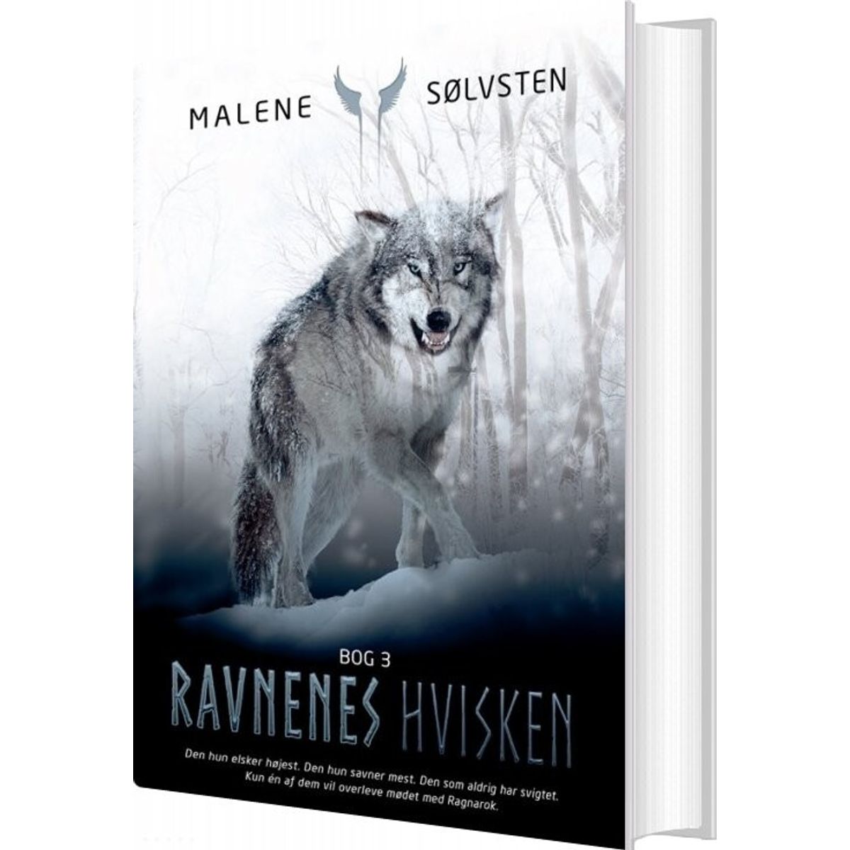 Ravnenes Hvisken - Mannaz - Malene Sølvsten - Bog