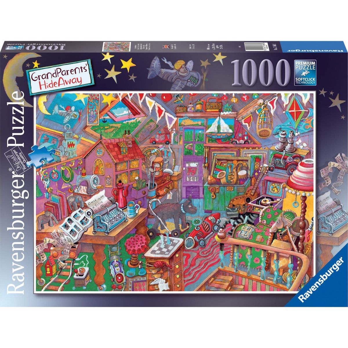 Ravensburger Puslespil - Grandparents Hideaway - 1000 Brikker