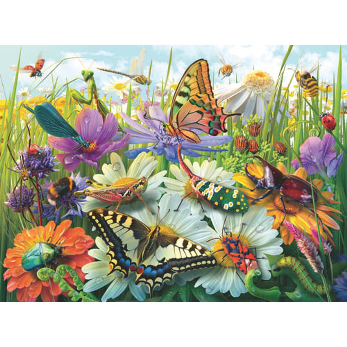 Ravensburger - Wonderful World Of Insects - 100 Brikker