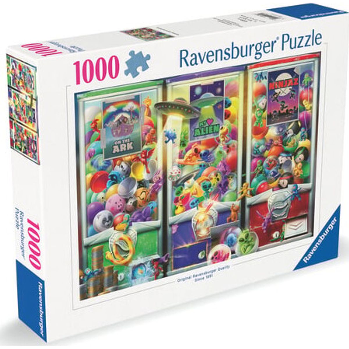 Ravensburger - Animals, Aliens & Ninjas 1000 Brikker