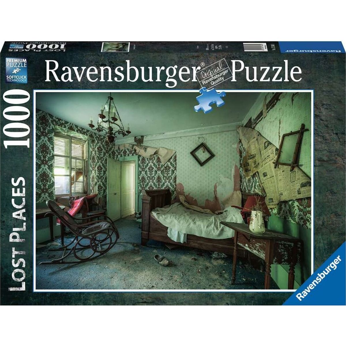 Ravensburger Puslespil - 1000 Brikker - Lost Places - Crumbling Dreams