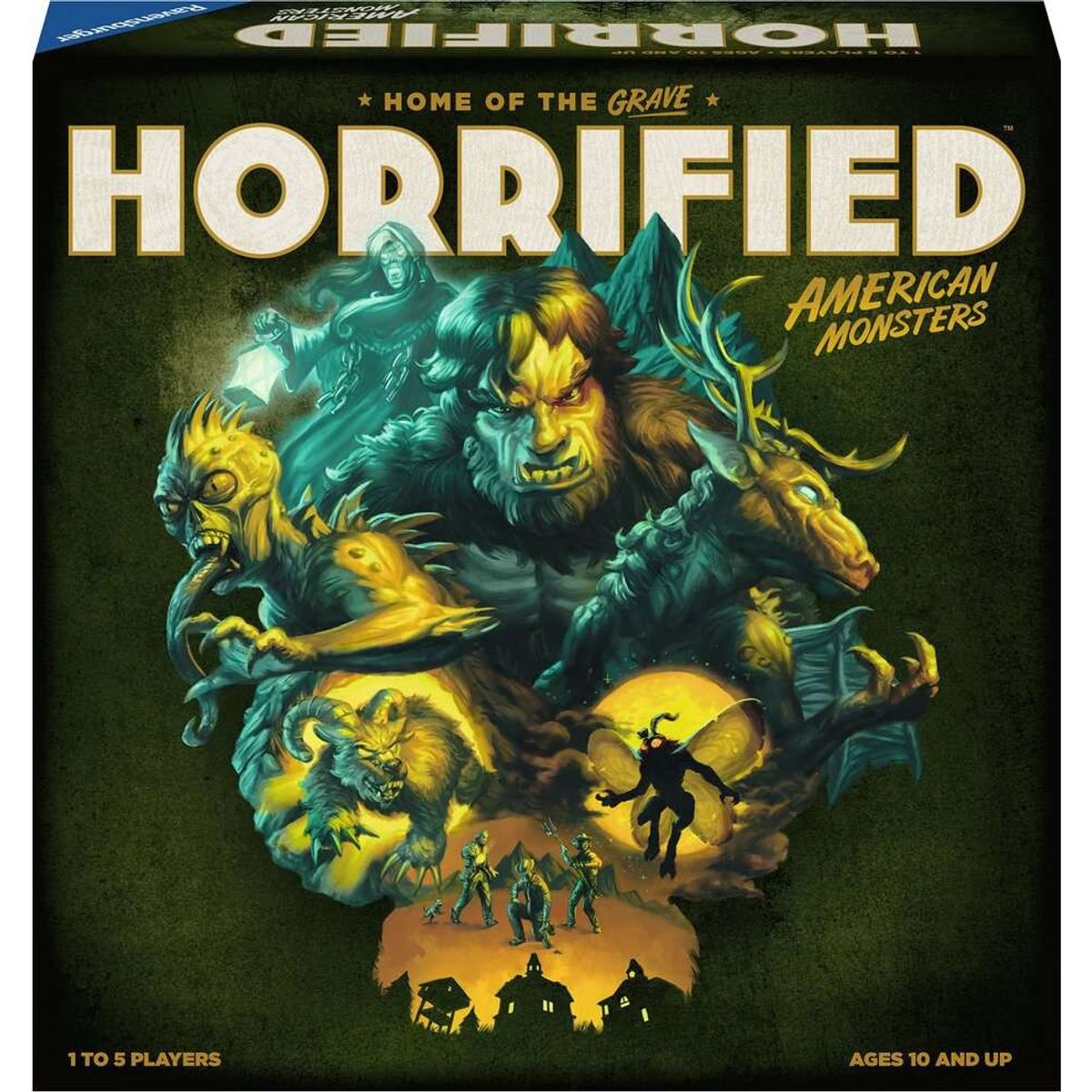 Horrified American Monsters - Ravensburger - Engelsk