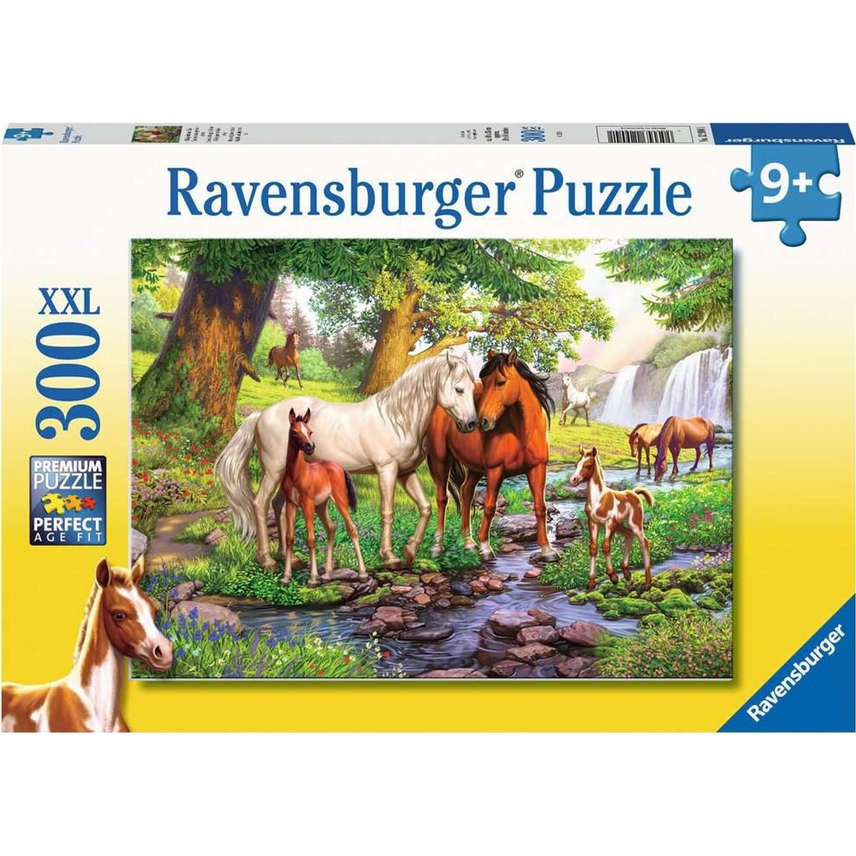 Heste Puslespil - Heste Ved Vand - 300 Xxl Brikker - Ravensburger