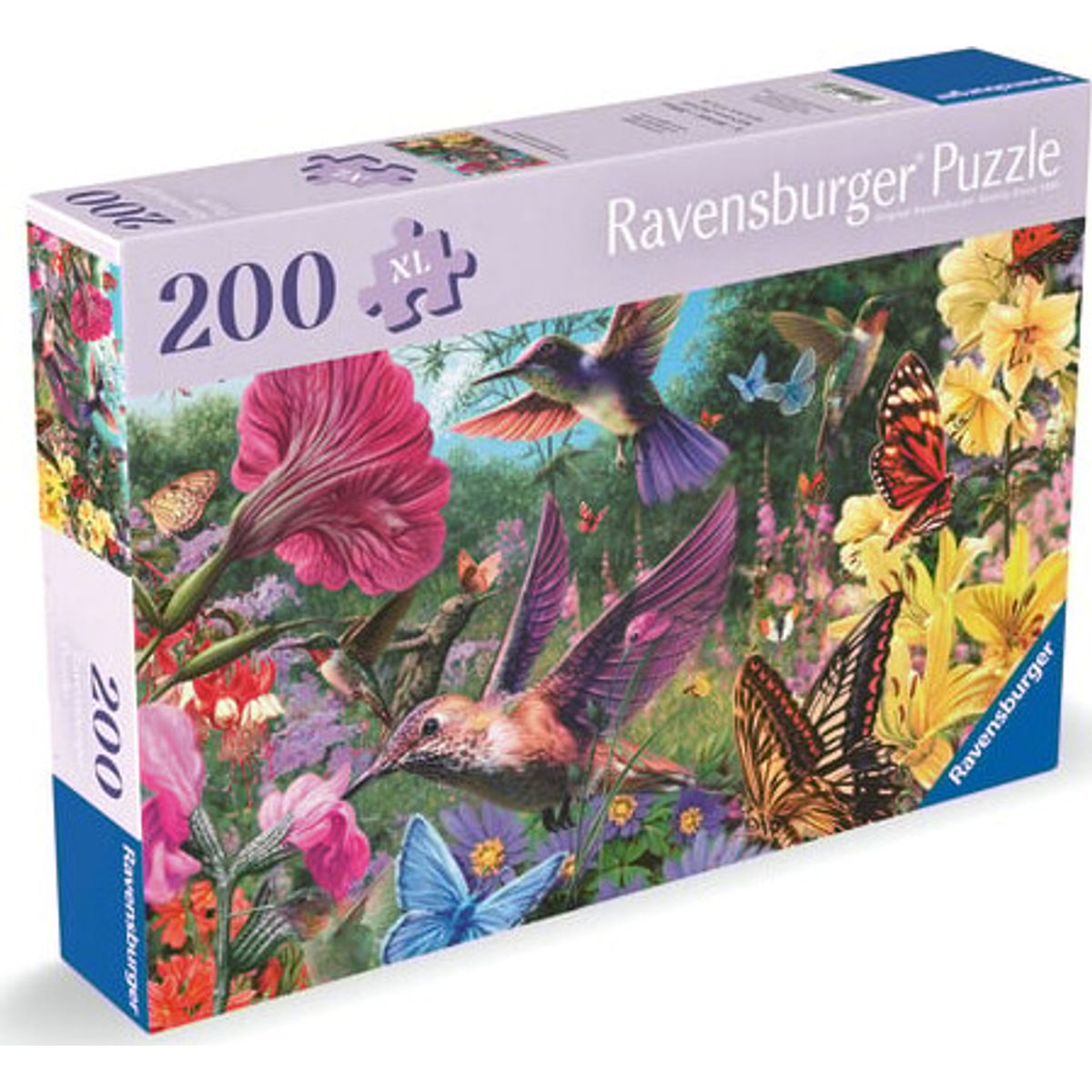 Ravensburger - Hummingbirds & Butterflies - 200 Brikker