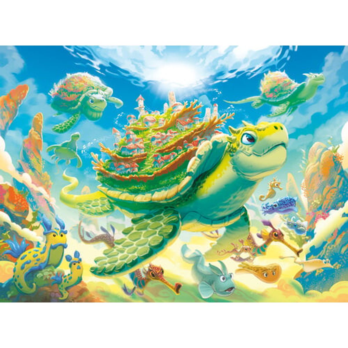 Ravensburger - Magical Underwater World - 200 Brikker