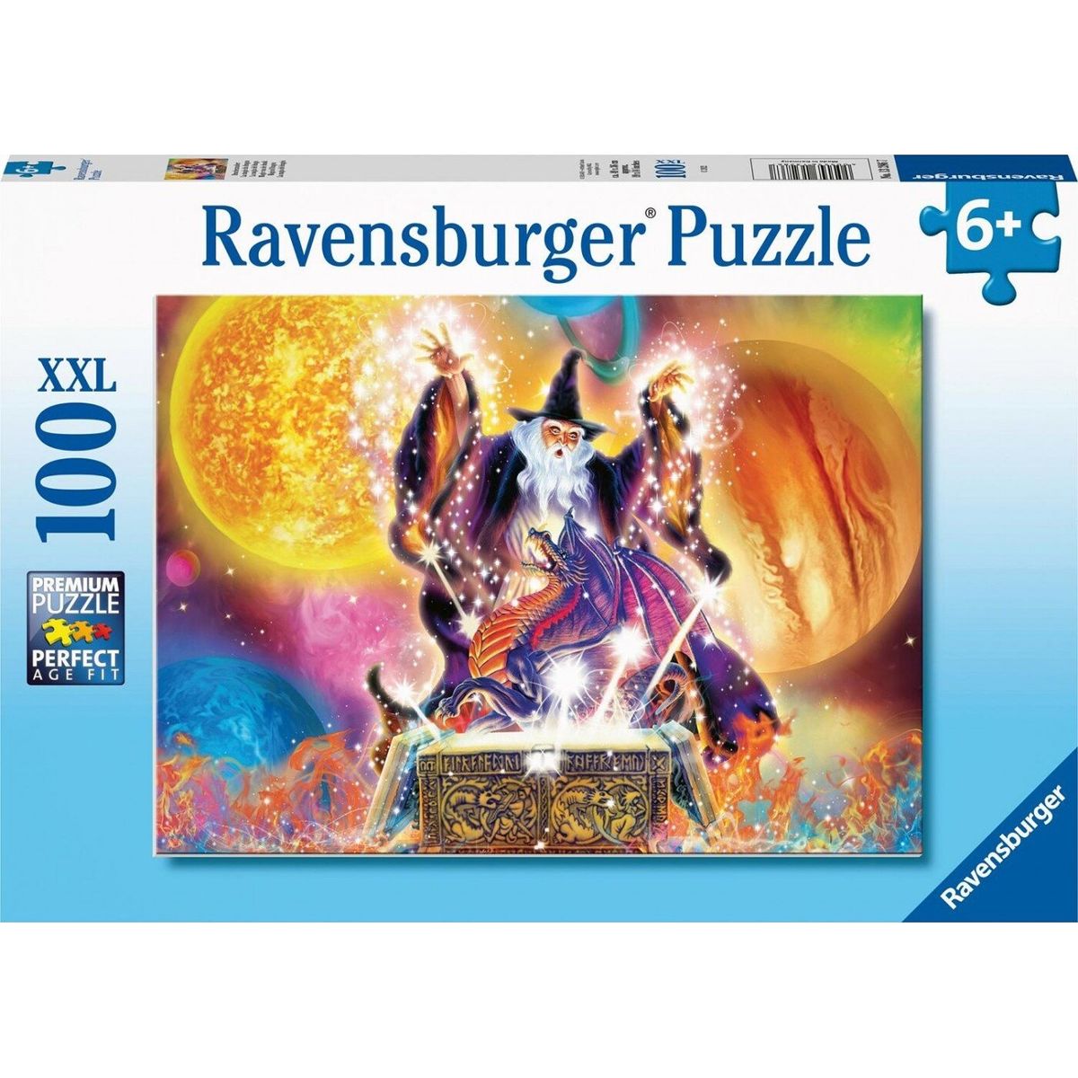 Ravensburger Puslespil - Magisk Drage - 100 Xxl Brikker