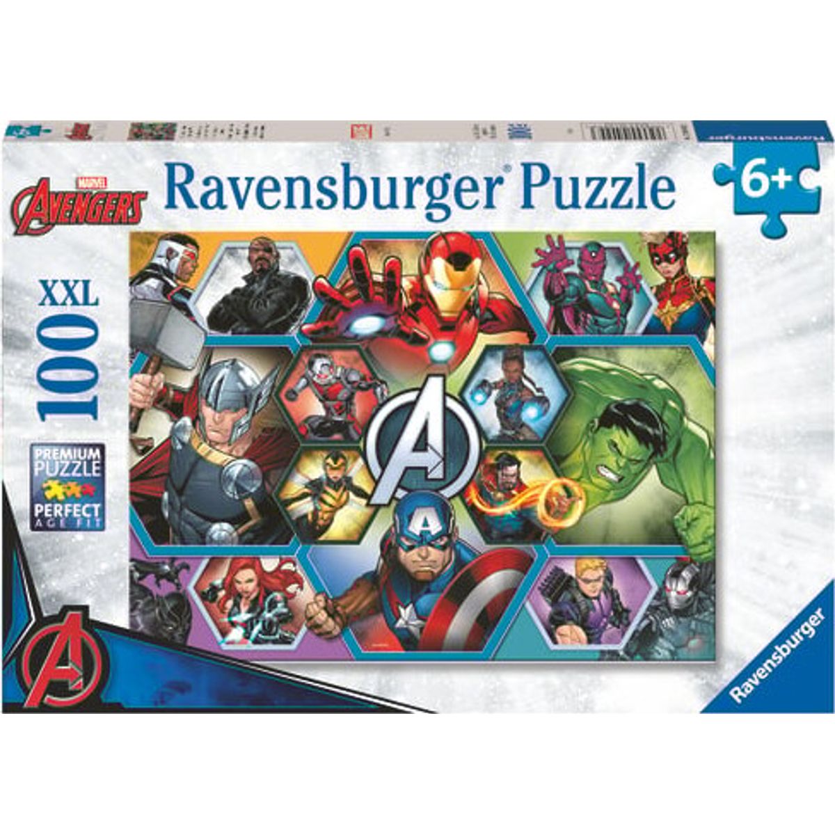 Ravensburger - Marvel Avengers - 100 Brikker