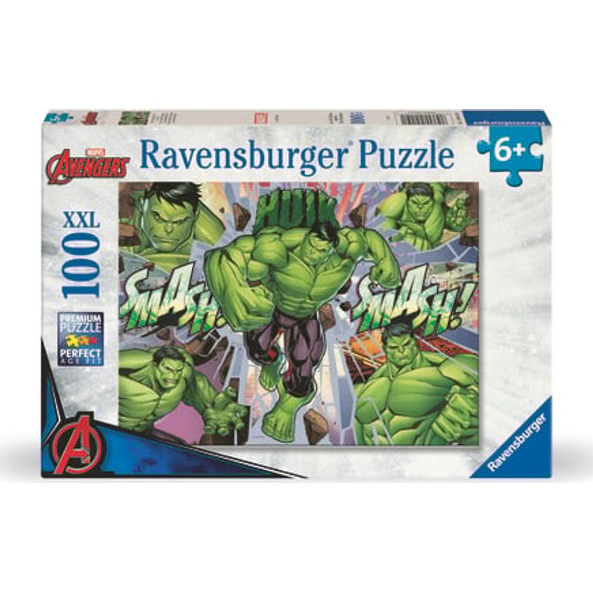 Ravensburger - Marvel Hulk 100 Brikker Xxl