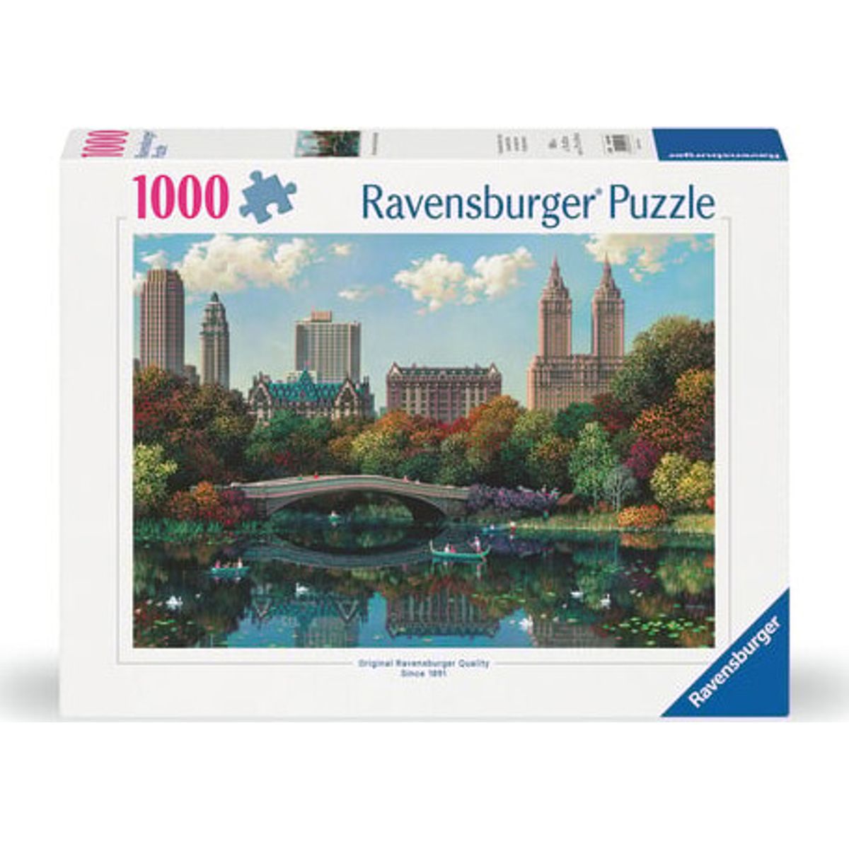 Ravensburger - Ny Central Park, Bow Bridge - 1000 Brikker