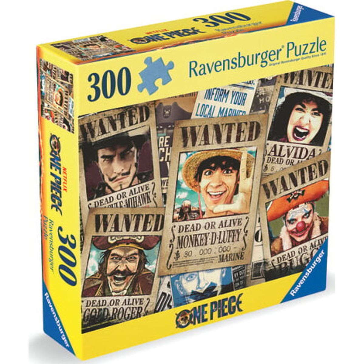 Ravensburger - One Piece - 300 Brikker