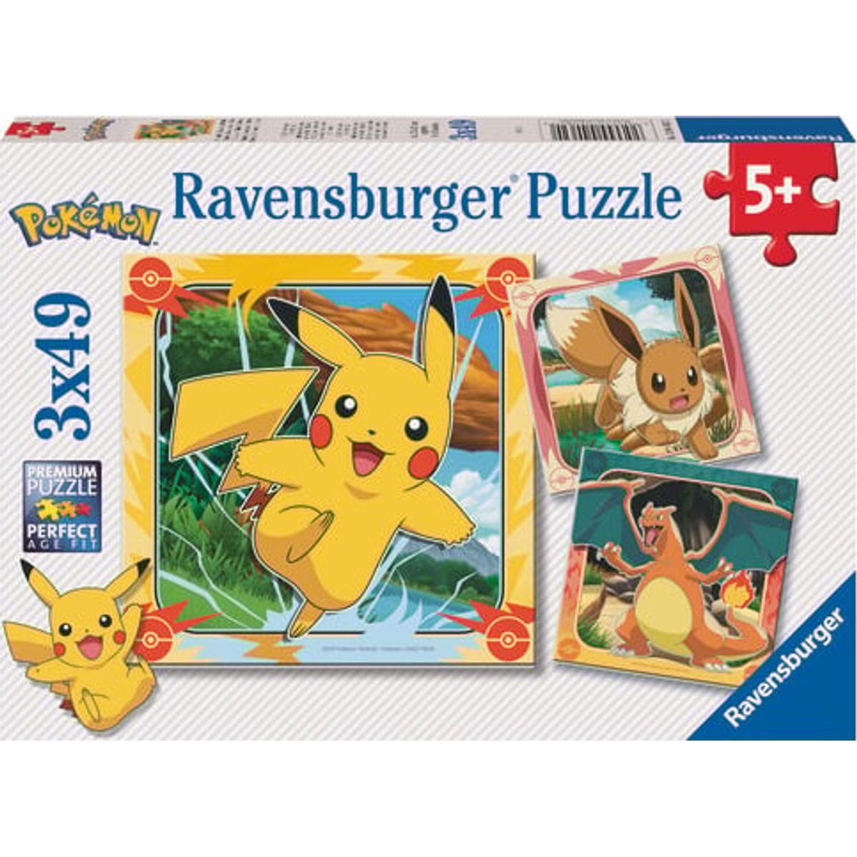 Ravensburger - Pokémon 3x49 Brikker