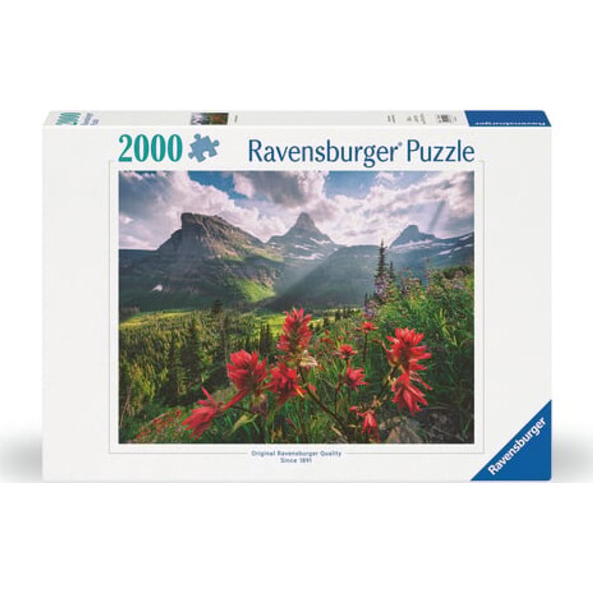 Ravensburger - Pristine Mountains - 2000 Brikker