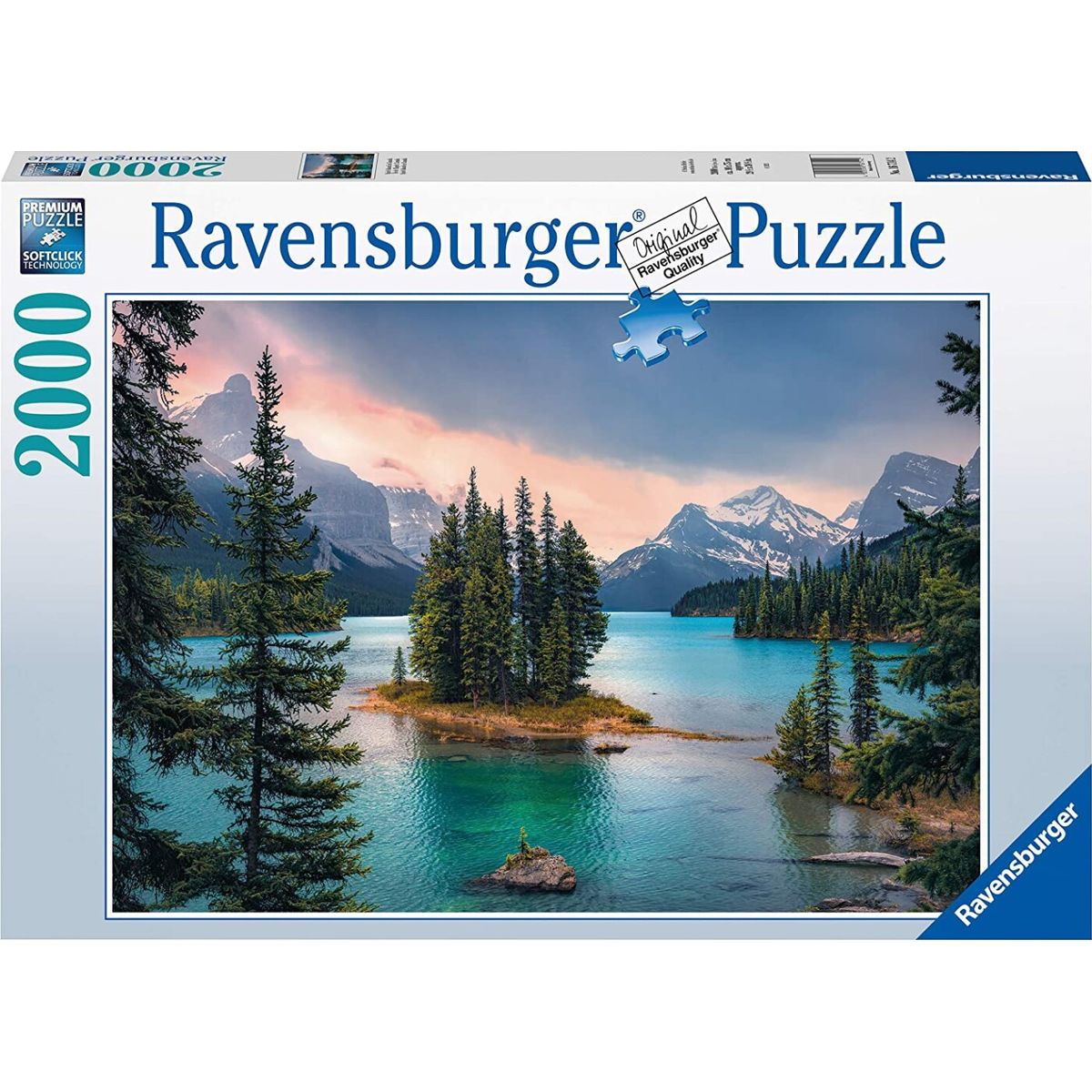 Ravensburger Puslespil - 2000 Brikker - Spirit Island Canada