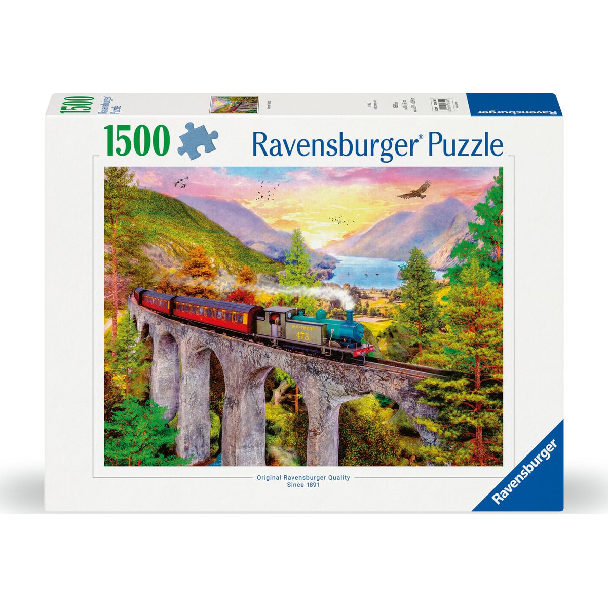 Ravensburger Puslespil - 1500 Brikker - Efterårs Viadukt