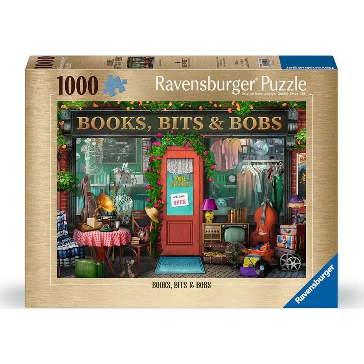 Ravensburger Puslespil - 1000 Brikker - Books, Bit's & Bobs