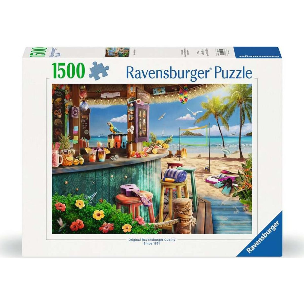 Ravensburger Puslespil - Beach Bar Breezes - 1500 Brikker