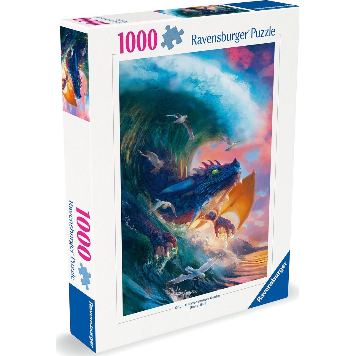 Ravensburger Puslespil - 1000 Brikker - Dragon Race