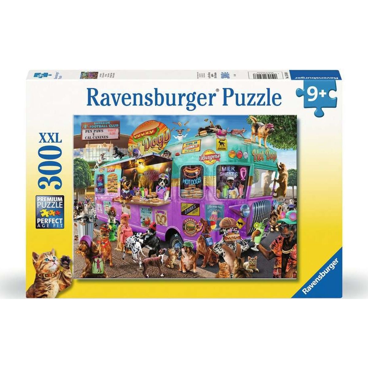 Ravensburger Puslespil - Hot Diggity Dogs - 300 Xxl Brikker