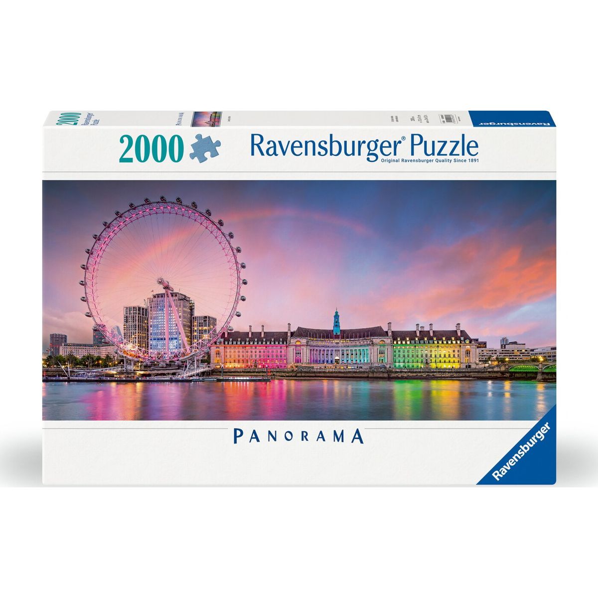 Ravensburger Puslespil - London - Panorama - 2000 Brikker