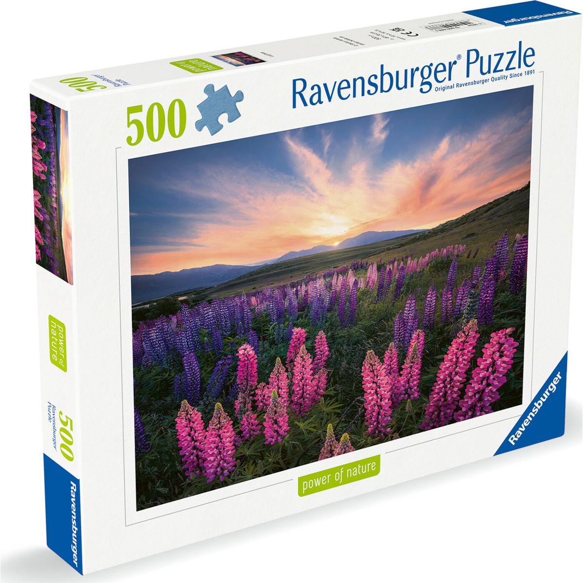 Ravensburger Puslespil - 500 Brikker - Lupiner