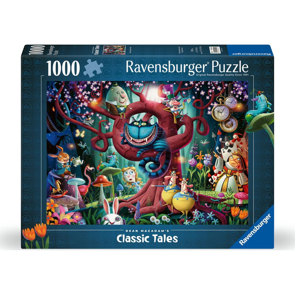 Ravensburger Puslespil - Most Everyone Is Mad - 1000 Brikker