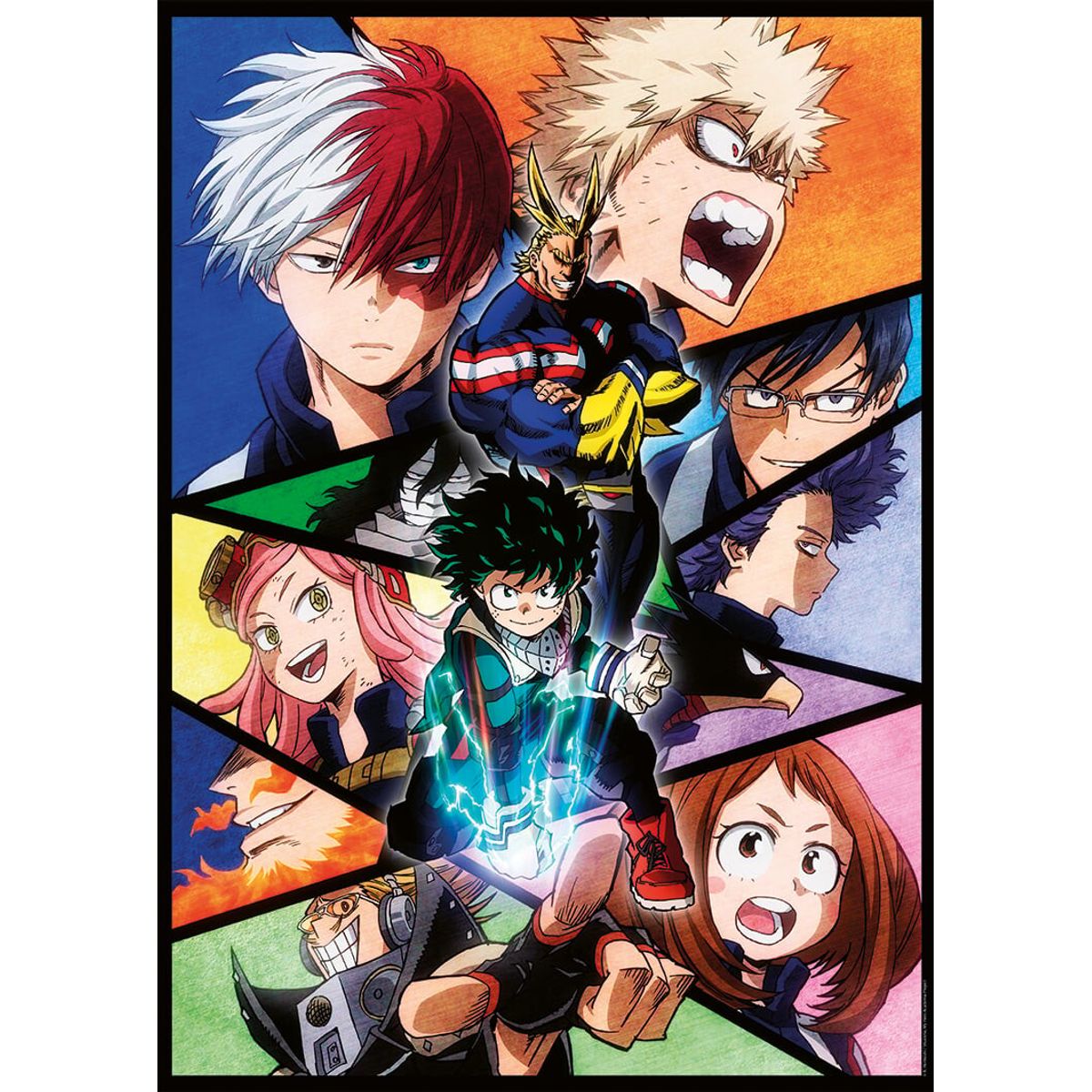 Ravensburger Puslespil - My Hero Academia - 1000 Brikker