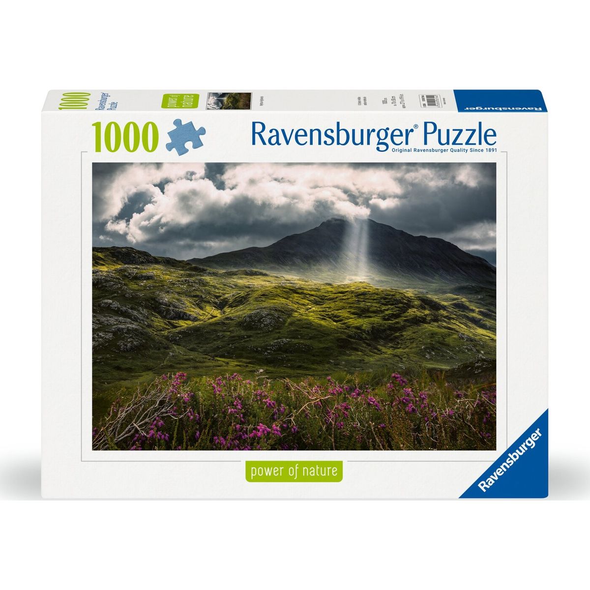 Ravensburger Puslespil - Power Of Nature - Mythos Highlands - 1000 Brikker