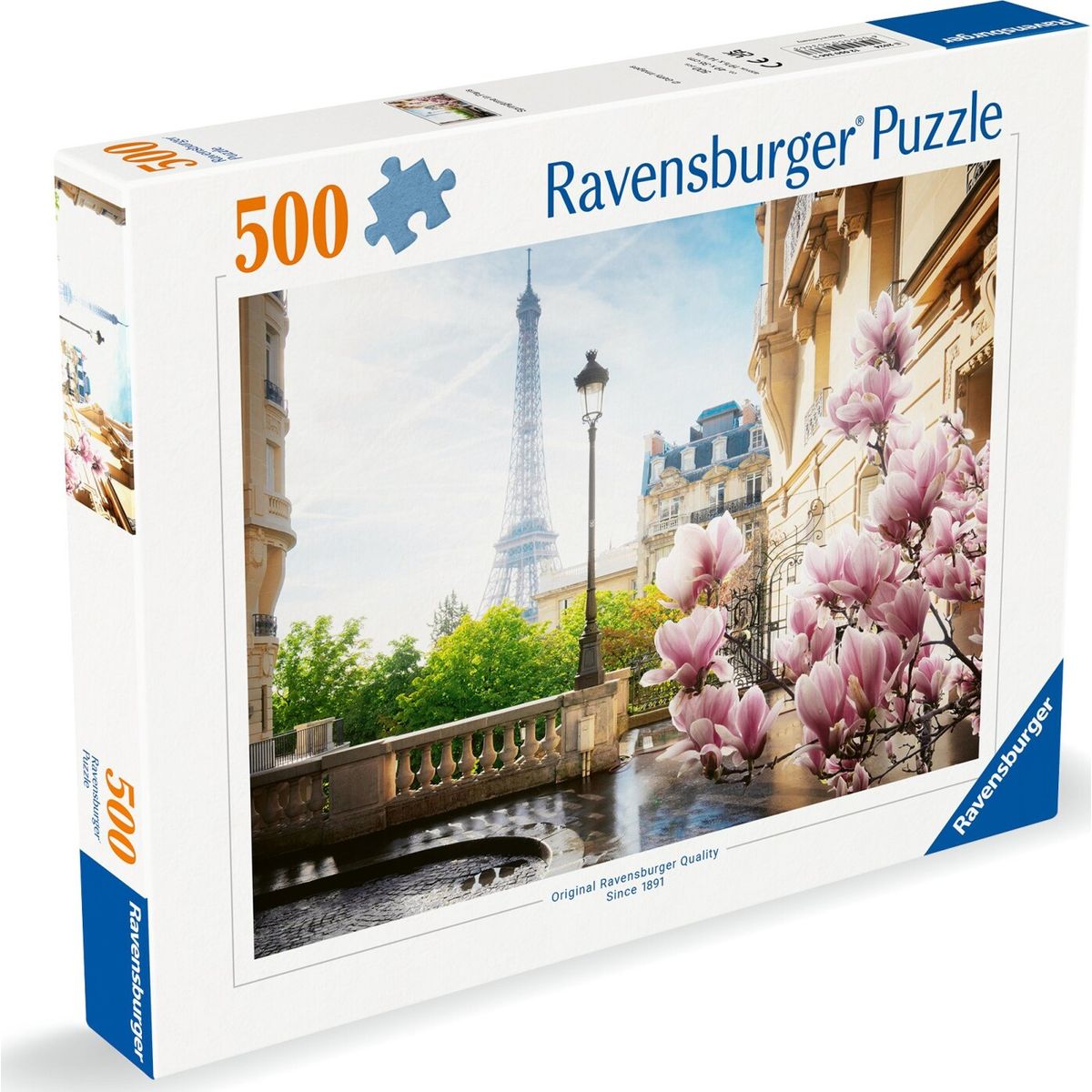 Paris Puslespil - Spring In Paris - 500 Brikker - Ravensburger