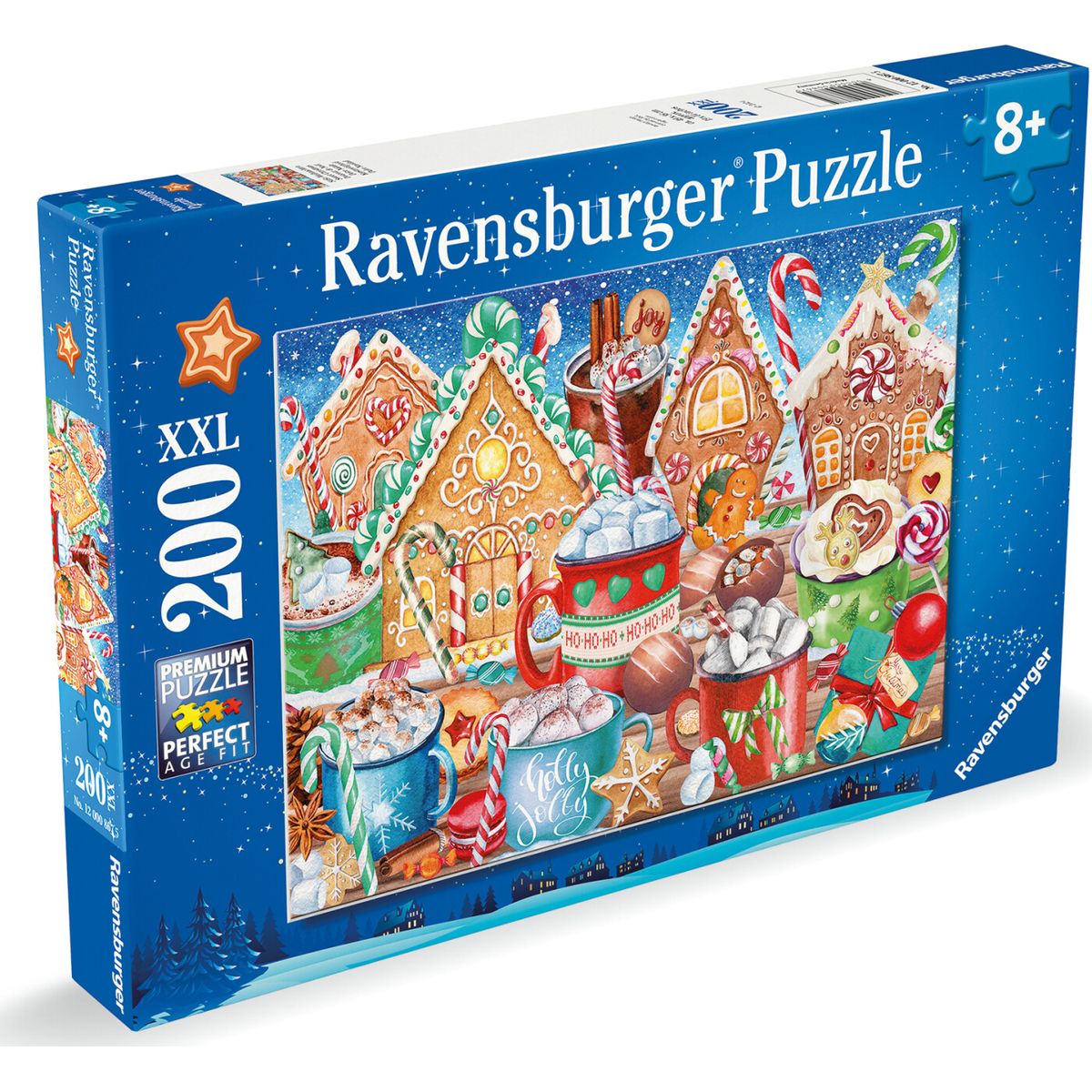 Julepuslespil - Sød Jul - 200 Xxl Brikker - Ravensburger