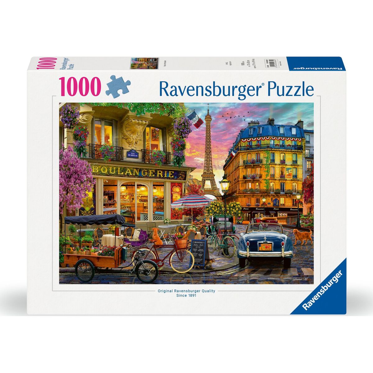 Paris Puslespil - Paris Ved Daggry - 1000 Brikker - Ravensburger