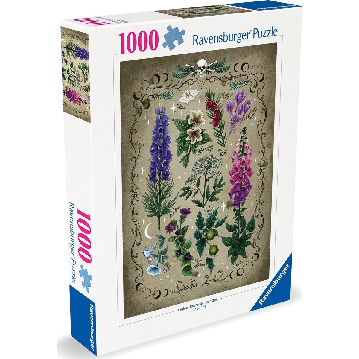 Ravensburger Puslespil - 1000 Brikker - Giftige Planter