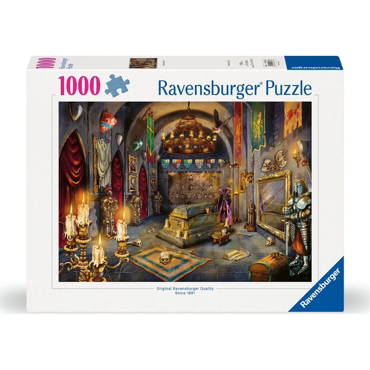 Ravensburger Puslespil - 1000 Brikker - Vampyrens Slot