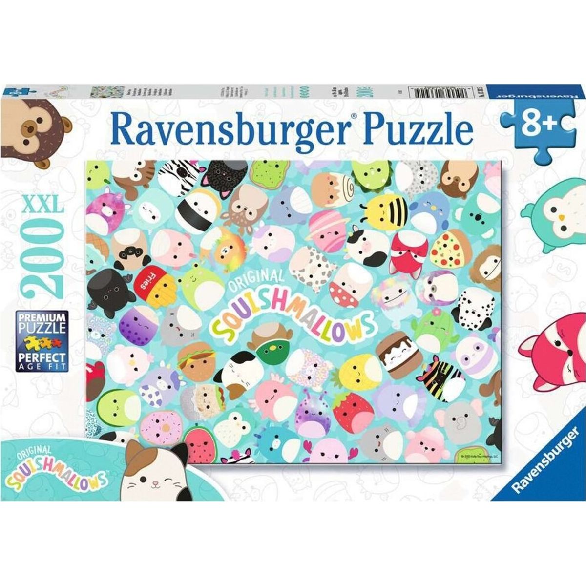 Ravensburger Puslespil - Squishmallows - 200 Xxl Brikker