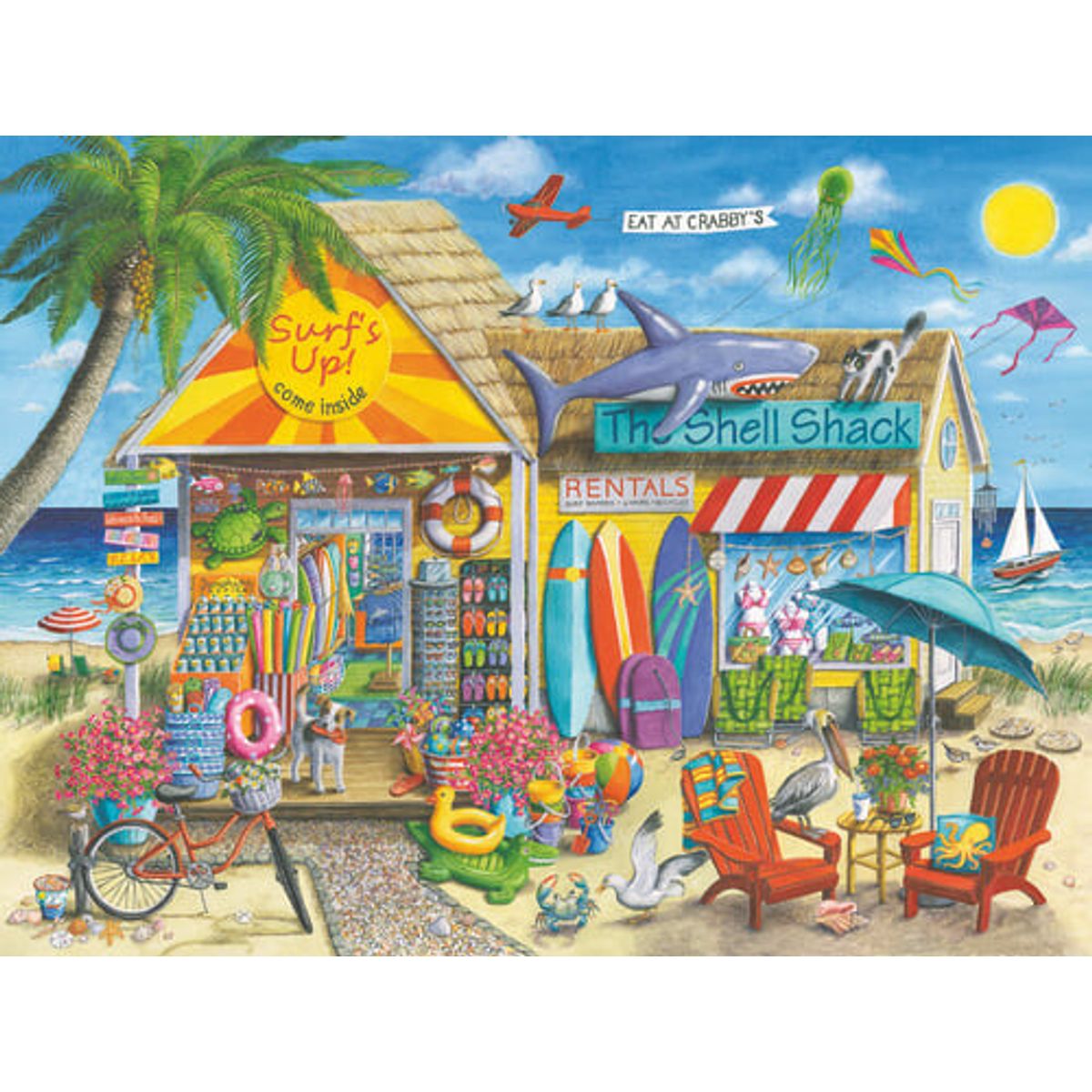 Ravensburger - Surf's Up - 1500 Brikker