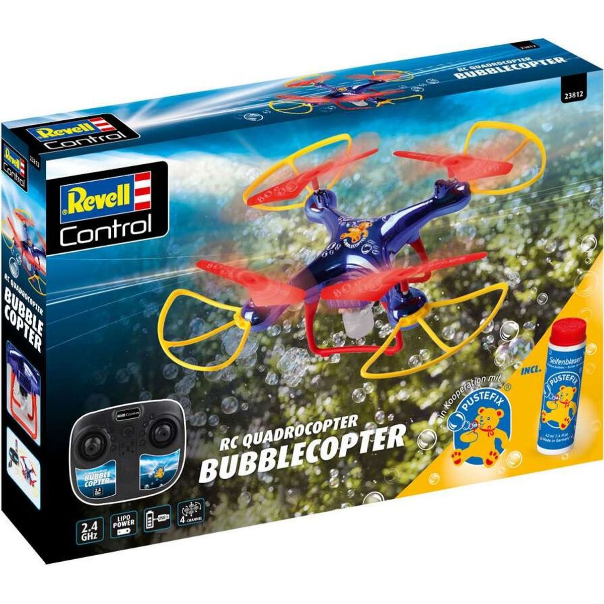 Revell Control - Fjernstyret Drone - Bubblecopter - 23812