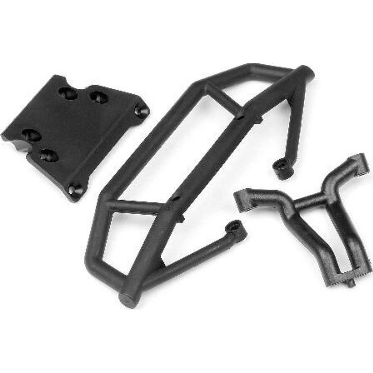 Rear Bumper Set - Hp101296 - Hpi Racing