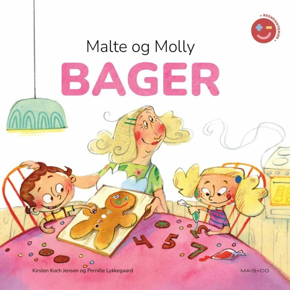 Regnehistorier: Malte Og Molly Bager - Kirsten Koch Jensen - Bog