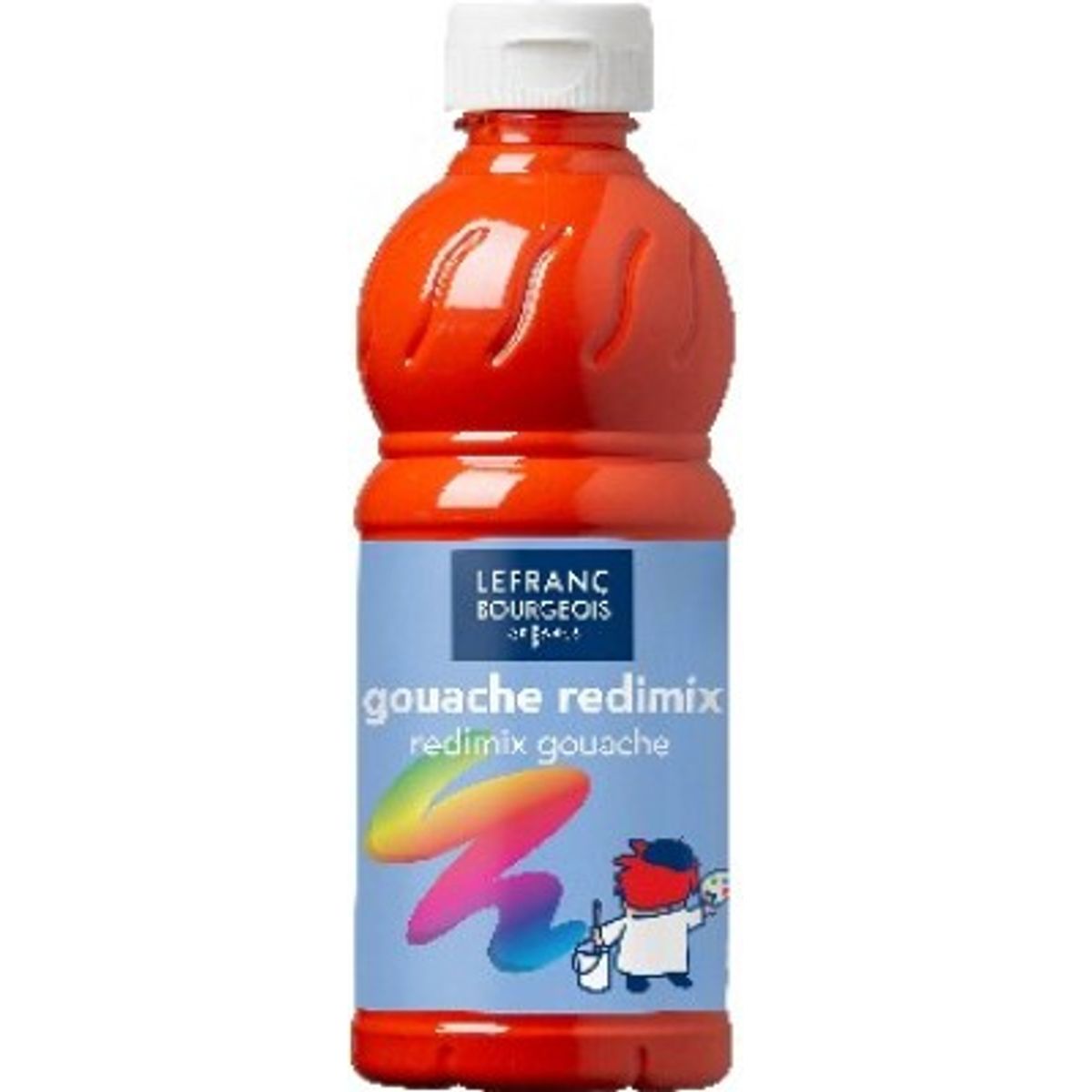 Lefranc & Bourgeois - Gouache Redimix Maling - Rød 500 Ml