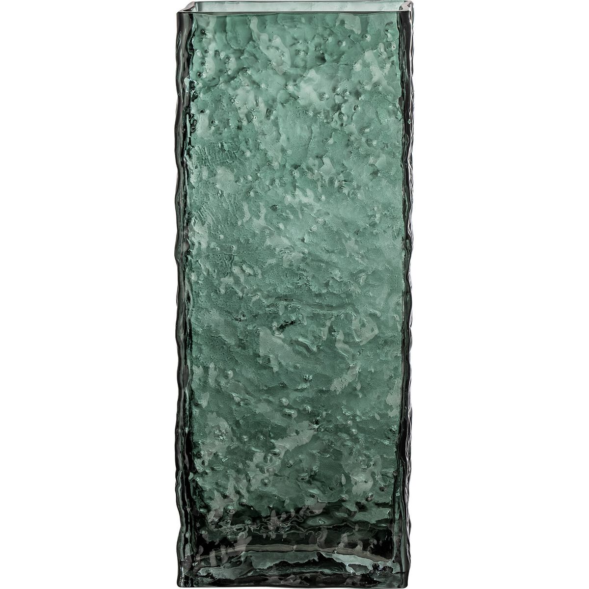 Bloomingville - Remon Vase - Grøn - Glas - H 30 Cm