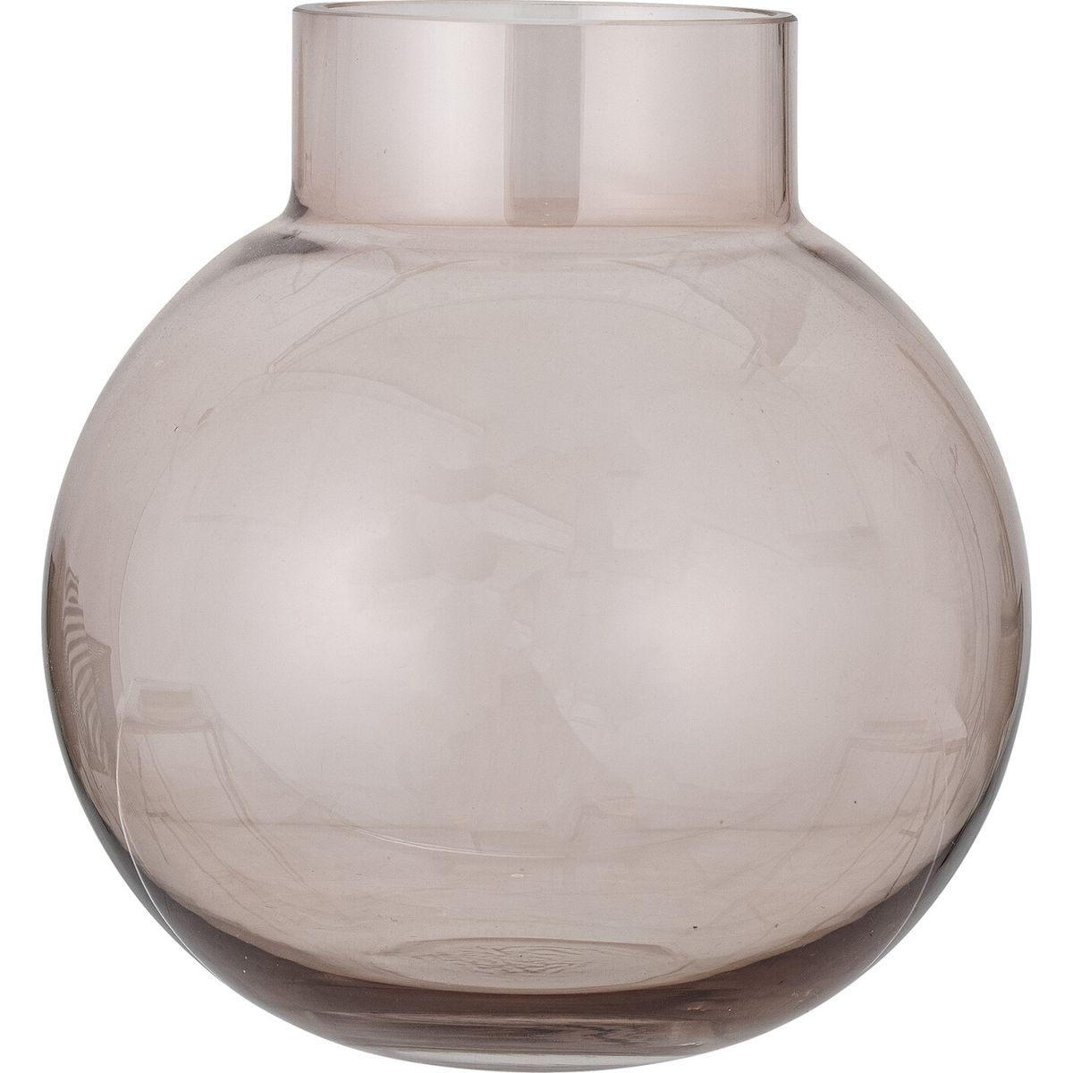 Bloomingville - Renato Vase - Rosa - Glas - H 25 Cm