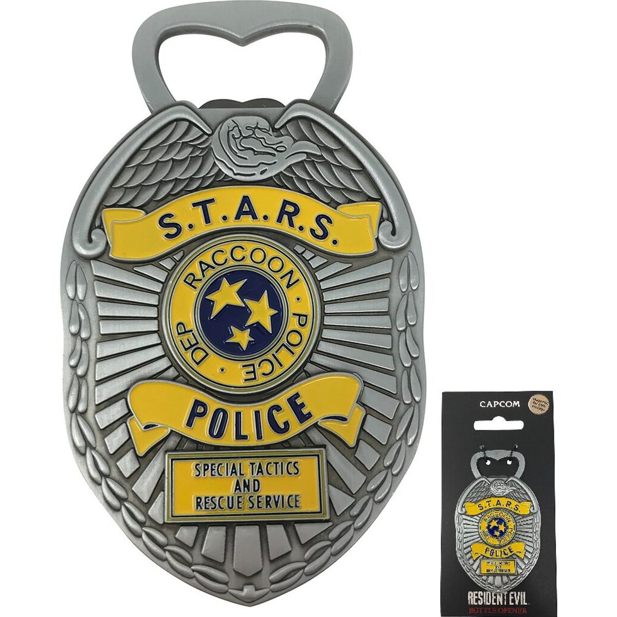 Resident Evil Police Badge Bottle Opener