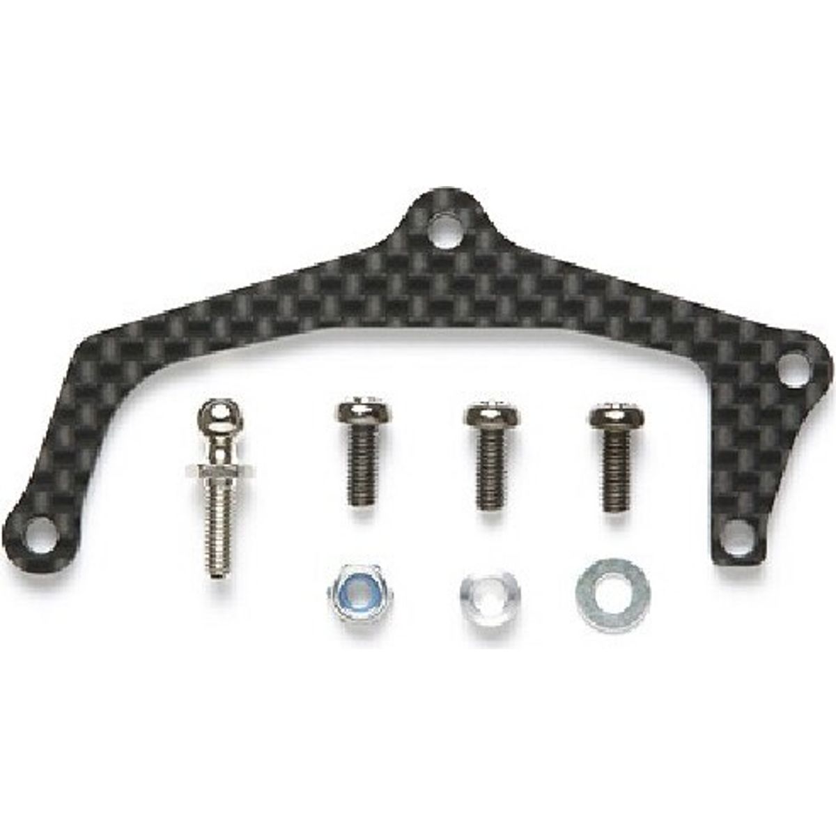 Rm-01 Carbon Damper Mount Plate - 54351 - Tamiya