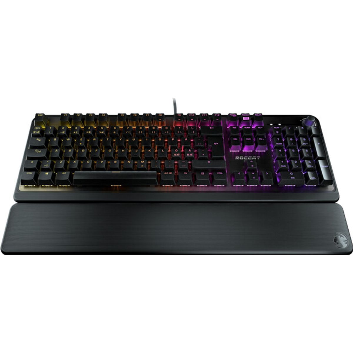 Roccat - Pyro Rgb Gaming Tastatur - Nordisk Layout