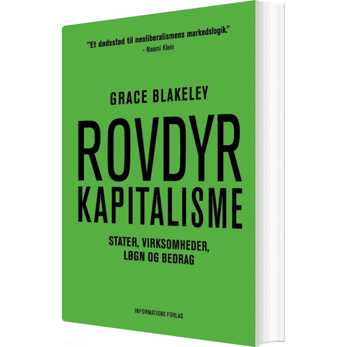 Rovdyrkapitalisme - Grace Blakeley - Bog