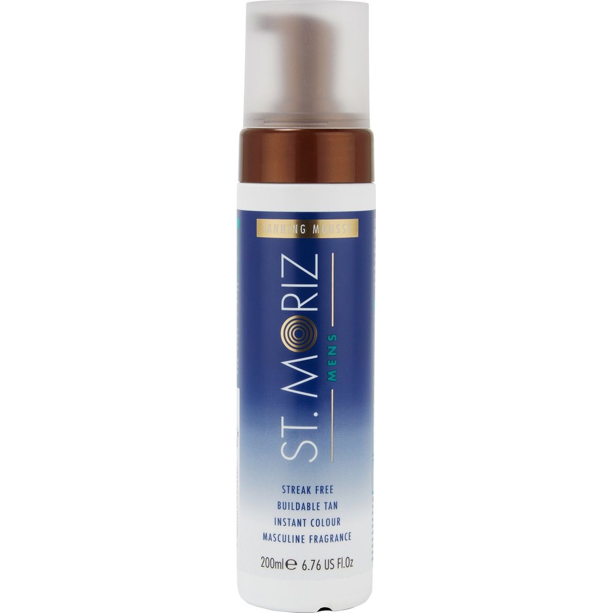 St. Moriz - Mens Fast Tan Mousse 200 Ml