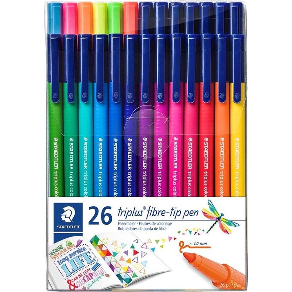 Staedtler Tusser - Triplus Brilliant Colour - 26 Stk.