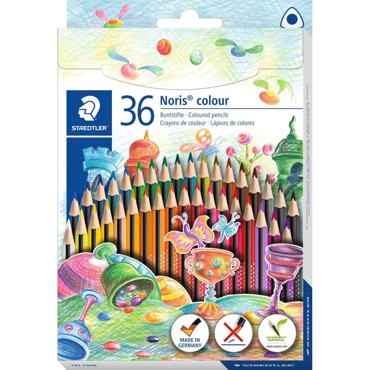 Staedtler - Farveblyanter - Noris Colour - 36 Farver