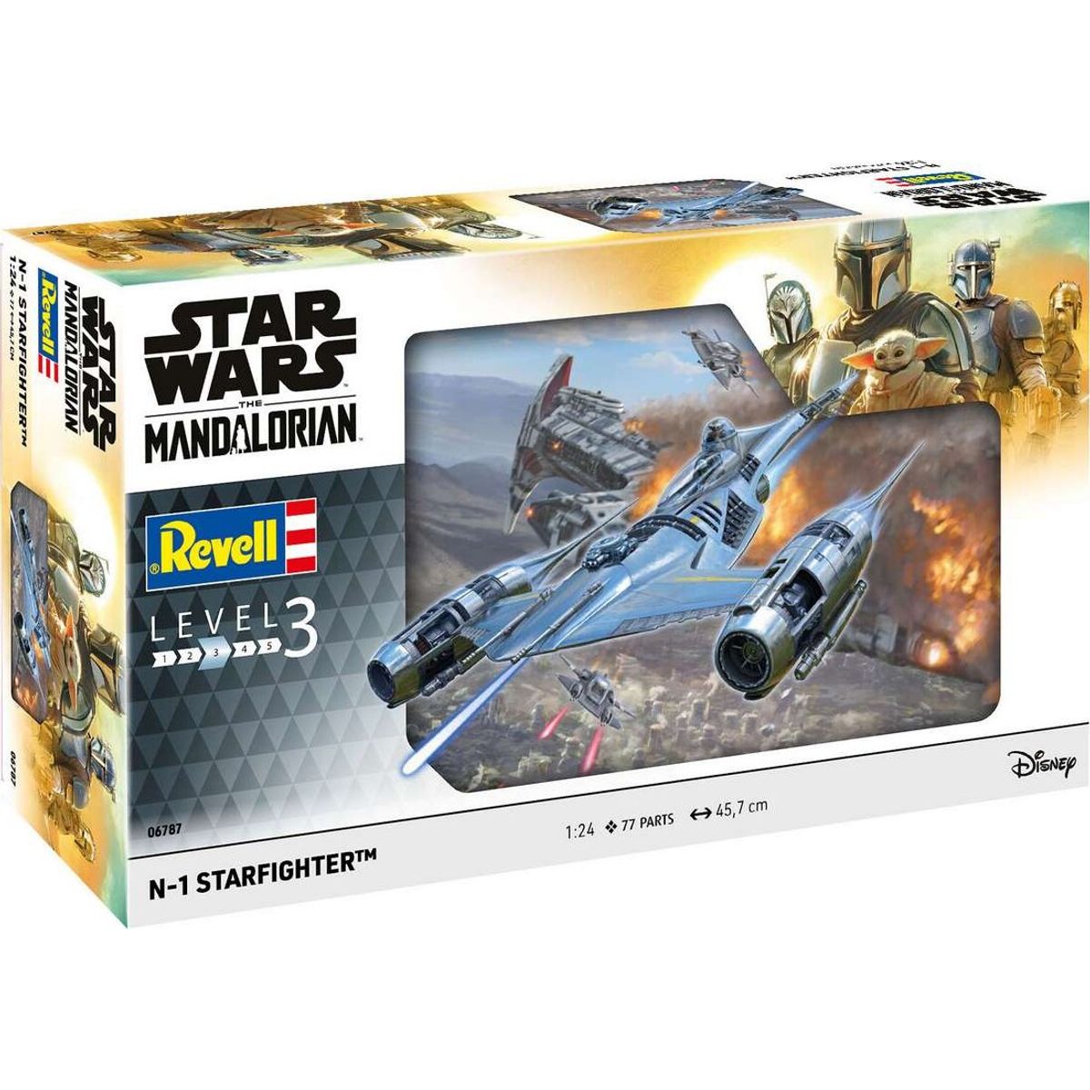 Revell - Star Wars The Mandalorian N1 Starfighter - 1:24 - 06787