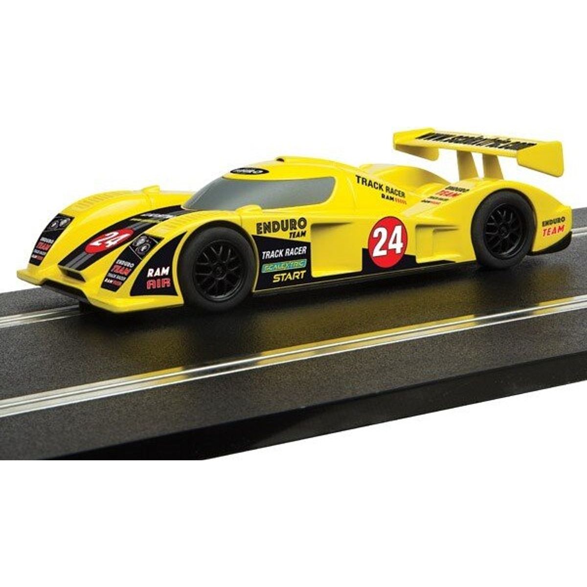 Scalextric Start - Endurance Bil - Lightning - 1:32 - Gul